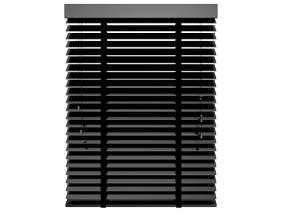 black cloth with drawstring venetian blinds solid wood venetian blinds model