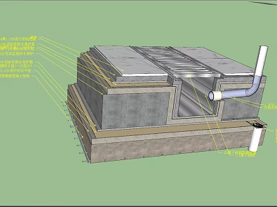 Reliable Durable Hardware Tools For Construction Projects With Metal Brackets And Pipes 3d model
