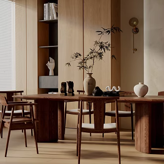 Modern table combination 3d model