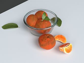 Modern Fruit Realistic Fruit 3d model