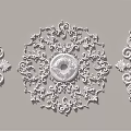 Carved Corner Line 3d model
