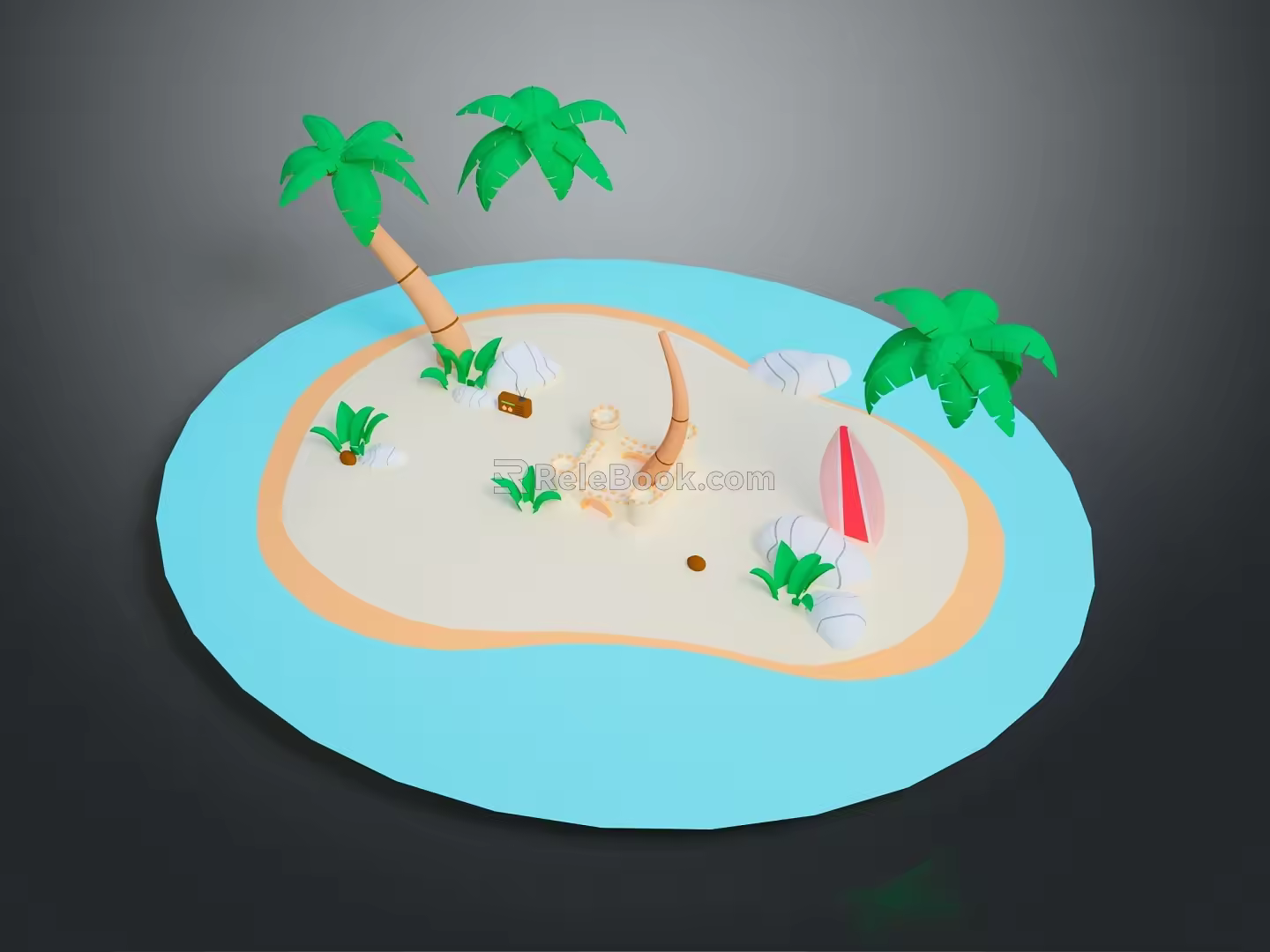Game Environment Game Scene Fairy Tale Scene Fairy Tale Magic Scene Magic Item Fantasy Scene 3d model