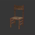 Wooden Leisure Chair With Simple Design Natural Backrest And Comfortable Seat Structure