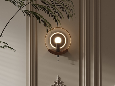 Wall wall lamp 3d model