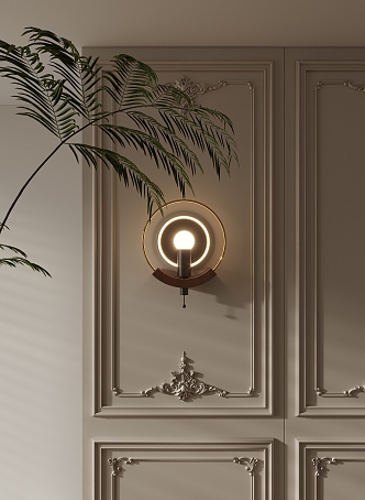 Wall wall lamp 3d model