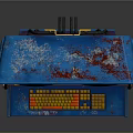 Wall Terminal Wall Terminal Computer PC 3d model