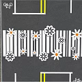 Municipal Road With Bicycle Lanes Zebra Crossing And Flower Patterns 3d model