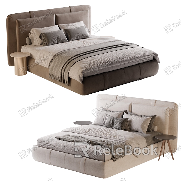 Modern Double Bed model