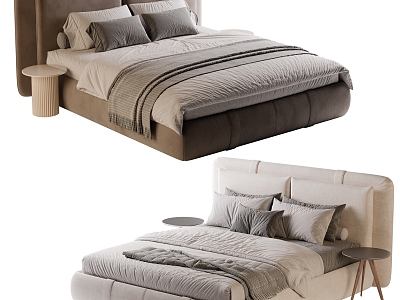 Modern Double Bed model