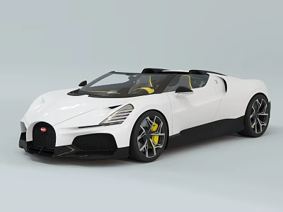 Hyundai Roadster Bugatti 3d model