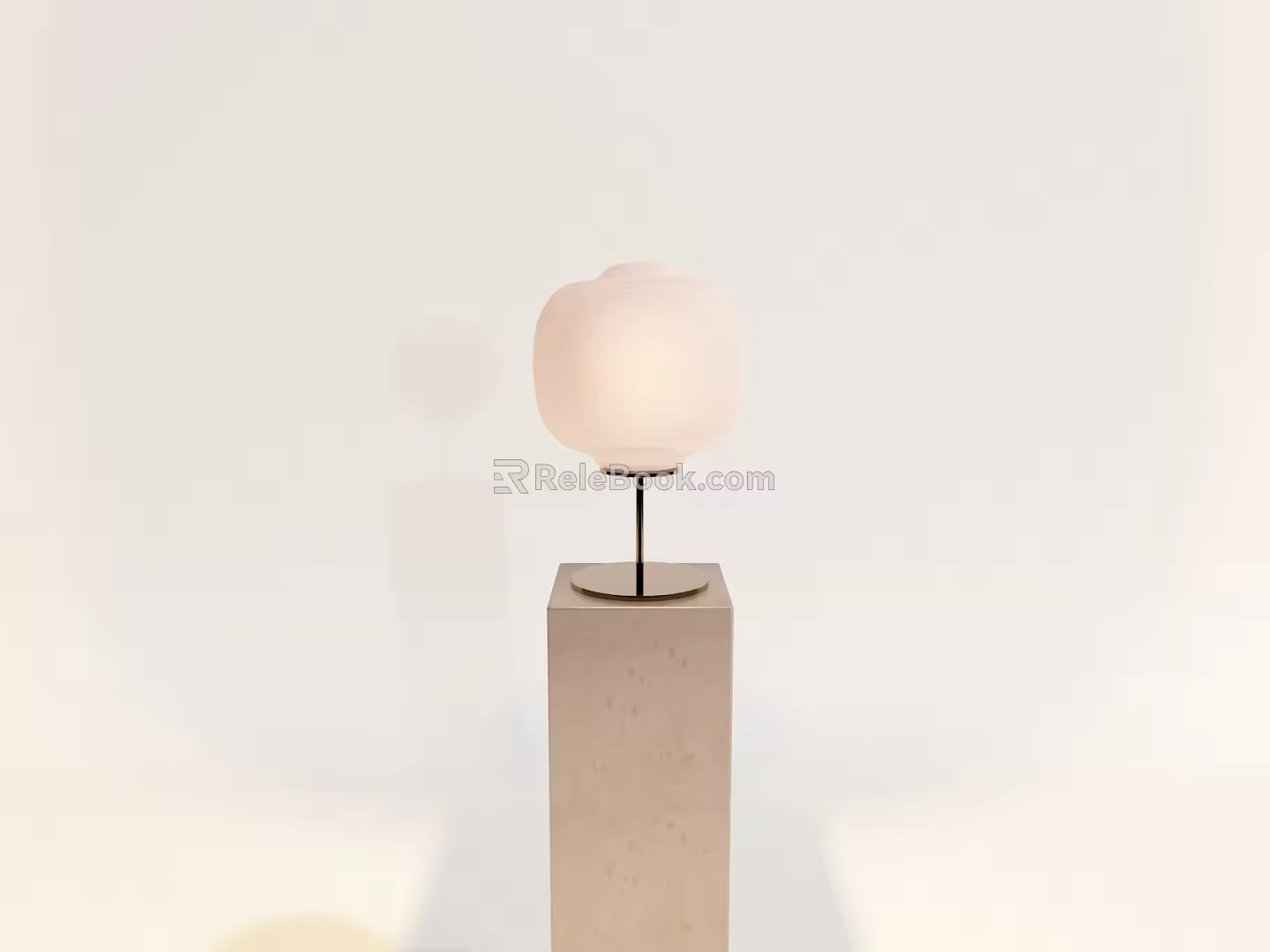 Modern table lamp 3d model