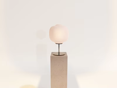 Modern table lamp 3d model