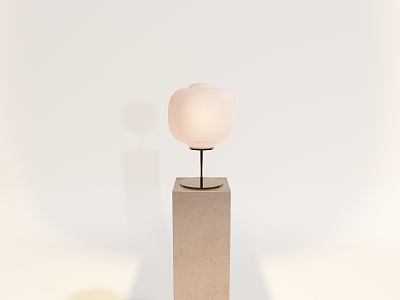 Modern table lamp 3d model