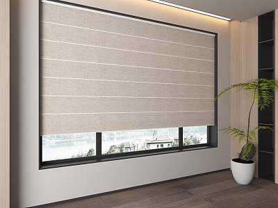 Modern Shangri-La blinds venetian blinds curtain dream curtain model