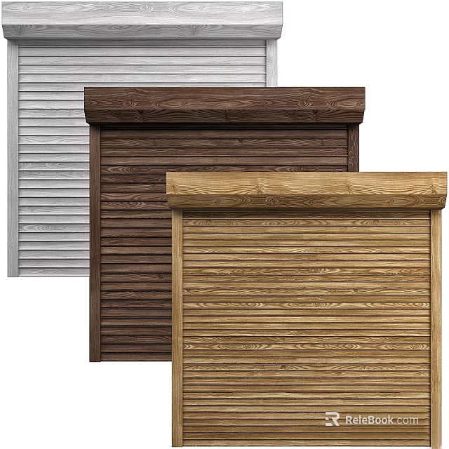 Hinged Door Designs Featuring White Brown and Natural Wood Texture for Modern Home Interior 3d model 