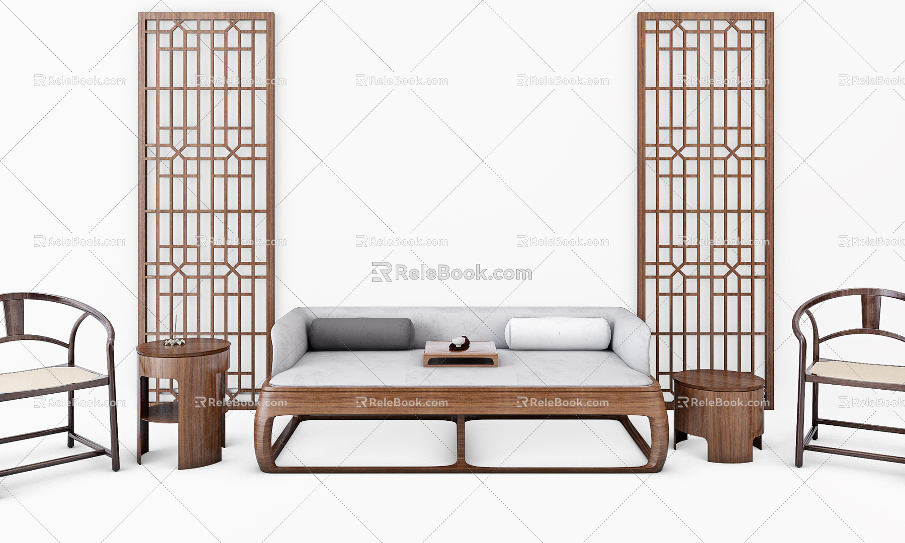 Lohan Bed 3d model