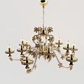 Vintage Chandelier Masiero 3d model