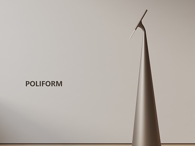 Modern floor lamp 3d model