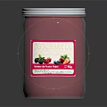 DATLI Red Fruit Jam in Glass Jar with Colorful Fruit Label