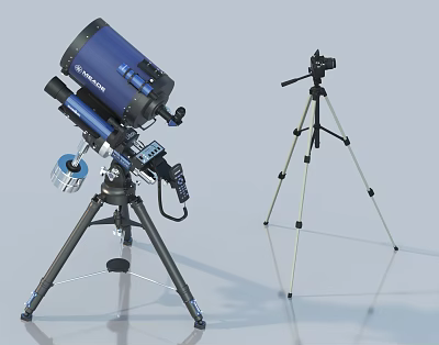 Modern Telescope 3d model Modern Telescope 3d model