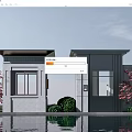 Guard Booth Guard Booth Guard Booth Guard Booth Gate Booth 3d model