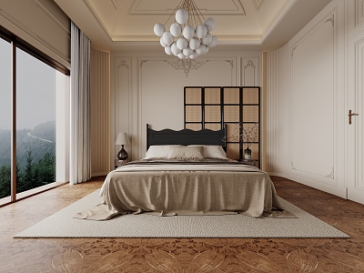 French Bedroom 3d model