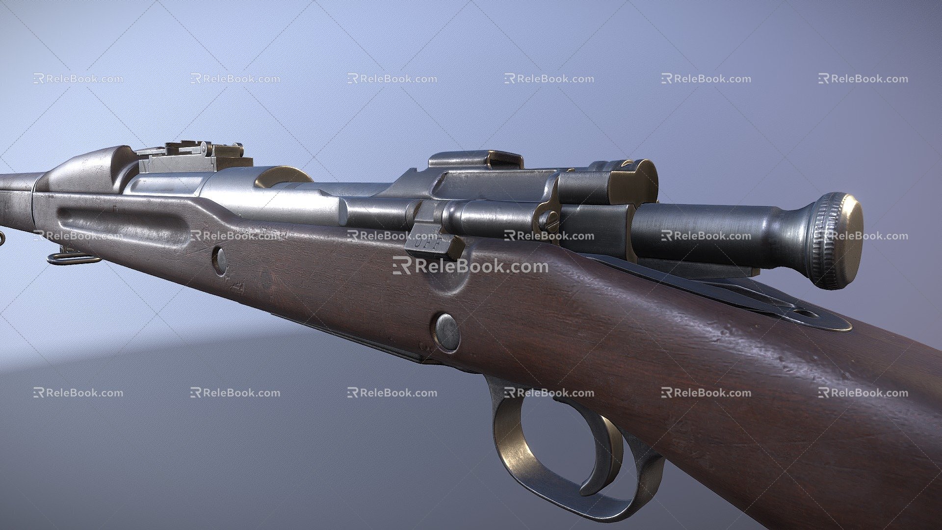 M1903A3 Rifle 3d model