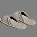 Modern slippers 3d model