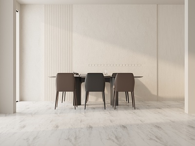 Modern table combination 3d model