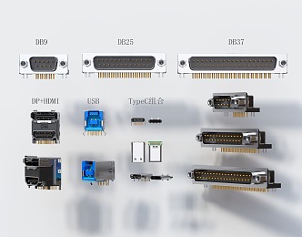 Modern net port 3d model