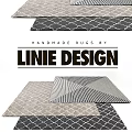 Handmade Rugs by Linie Design with Stylish Patterns for Home Decor