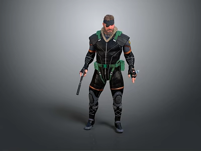 Modern Special Forces Special Forces Special Army Special Warriors 3d model
