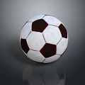 Classic Black And White Soccer Ball As Essential Sports Equipment