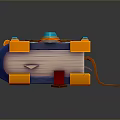 Magic Book Cartoon Book Summoning Book Ancient Book Magic Summoning Book Animation Book 3d model