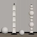 Floor lamp 3d model