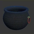 Jar Container Realistic 3d model