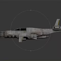 Futuristic Fighter Jet 3D Render With Metallic Airframe Twin Engines And Front Cannon