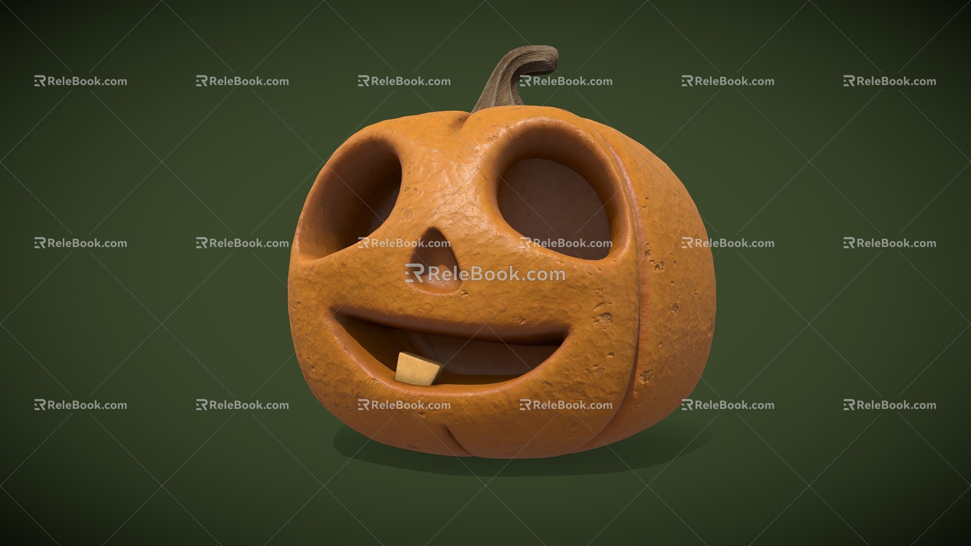 Modern Pumpkin 3d model