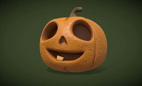 Modern Pumpkin 3d model