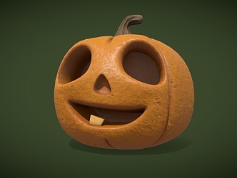 Modern Pumpkin 3d model