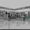 DAROISI Plus Size Men's Clothing Store Interior with Mannequins and Display Racks