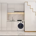 Modern Duplex Apartment With Open Living Room Dining Area Staircase And Stylish Decor