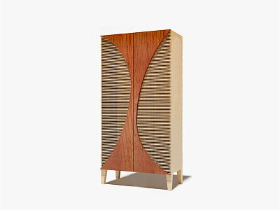 Modern wardrobe cabinet model