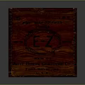 Vintage Red Wooden Chest With Natural Grain Texture And Solid Structure