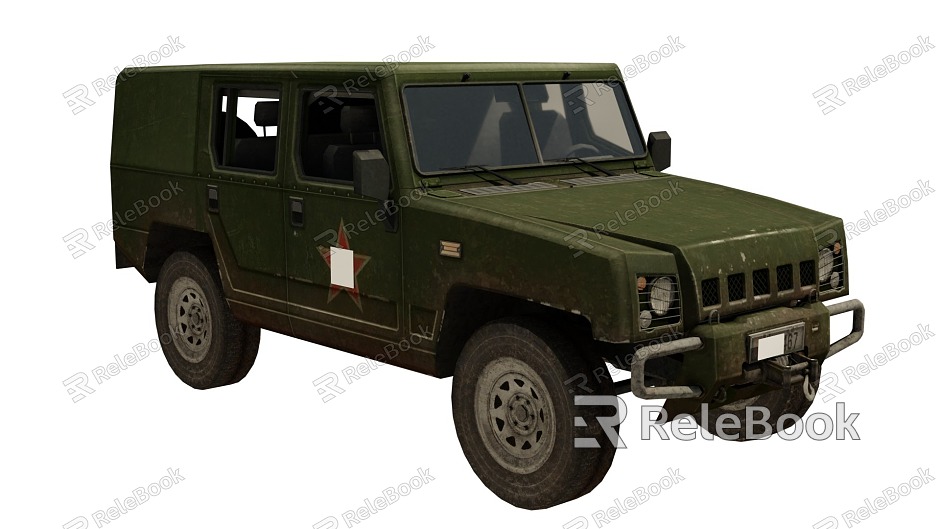 BAIC Warrior Warrior Military Vehicle Command Vehicle Off-road Vehicle BJ2022 Warrior Off-road Vehicle Hardtop Edition model