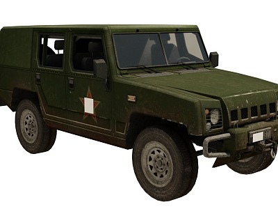 BAIC Warrior Military Vehicle Command Vehicle Off-road Vehicle BJ2022 Warrior Off-road Vehicle Hardtop Edition model