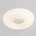 Modern Cloud Star Circular Shaped Ceiling Lights With Soft Lighting Design 3d model