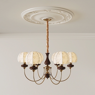 French chandelier 3d model