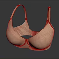 Beige Wireless Bra With Soft Fabric Comfortable Seamless Design For Daily Use