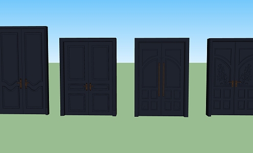 Hardware gate 3d model